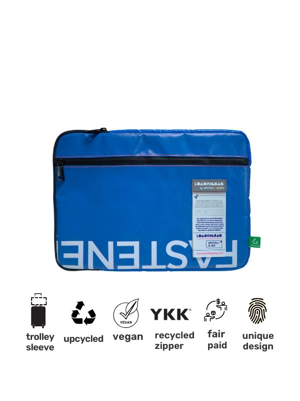 Urban Laptop Sleeve MacBook – Blue Billboard - Fastene