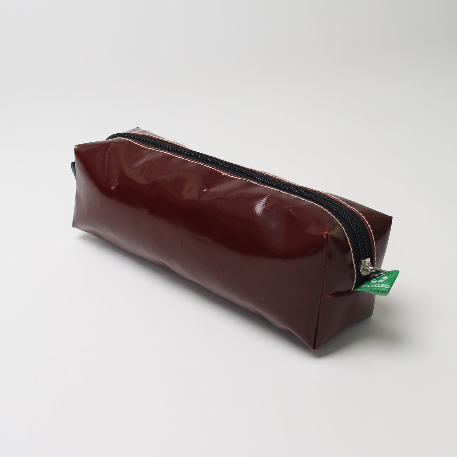 🌟 XL Bold Accessory Bag - Your Ultimate Companion!  Repurposed billboards, durable tarpulin.  Makeup, pencil, cable, accessory organizer.  Sustainable, durable, versatile.  Make a statement with sustainability! 🌿💼✨  Shop now! 💚👜 #SustainableLiving #UpcycledFashion