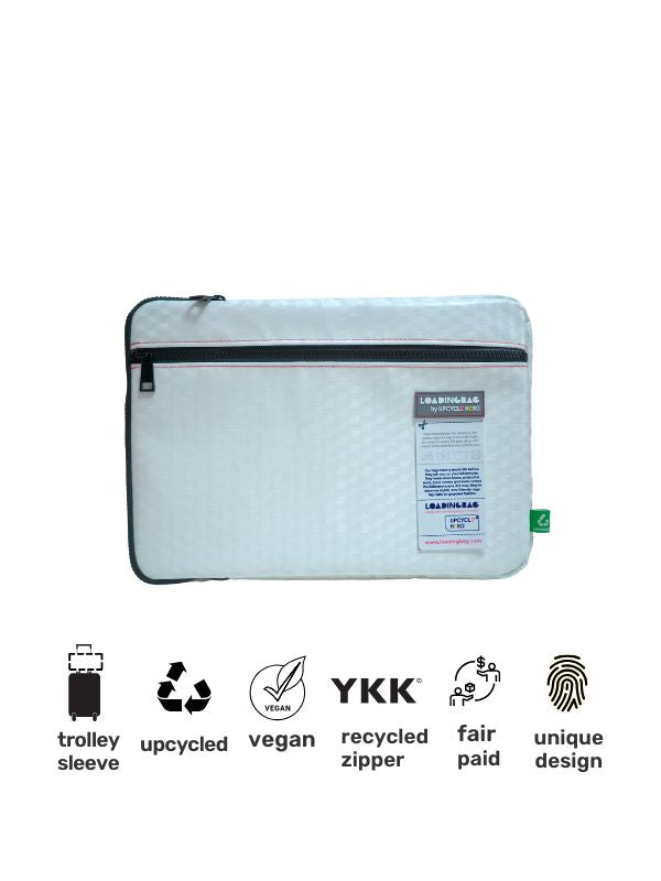 Urban Laptop Sleeve MacBook – Patterned White