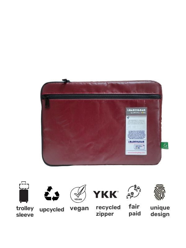Urban Laptop Sleeve MacBook – Burgundy