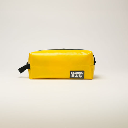  🌟 XL Bold Accessory Bag - Your Ultimate Companion!  Repurposed billboards, durable tarpulin.  Makeup, pencil, cable, accessory organizer.  Sustainable, durable, versatile.  Make a statement with sustainability! 🌿💼✨  Shop now! 💚👜 #SustainableLiving #UpcycledFashion