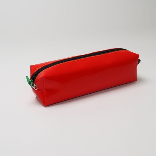  🌟 XL Bold Accessory Bag - Your Ultimate Companion!  Repurposed billboards, durable tarpulin.  Makeup, pencil, cable, accessory organizer.  Sustainable, durable, versatile.  Make a statement with sustainability! 🌿💼✨  Shop now! 💚👜 #SustainableLiving #UpcycledFashion